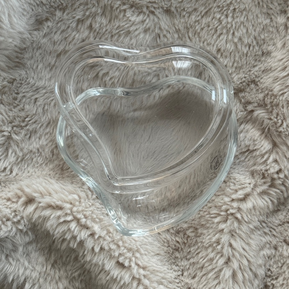 Elsa Peretti Tiffany & Co
Heart Box in Crystal